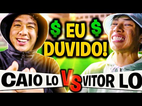 " EU DUVIDO O VITOR LO CONSEGUIR GANHAR DO CAIO LO" (A VOLTA DOS IRMÃOS LO NO EU DUVIDO)