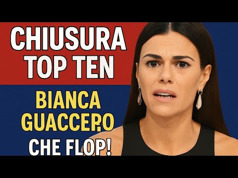 Bianca Guaccero Expelled: The Version of Techetechetè Ends Top Ten #raiuno #flop