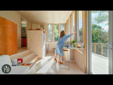 永遠不會太小：澳洲叢林中的可持續緊湊型家庭平房，42 平方米/452 平方英尺 (NEVER TOO SMALL: Sustainable Compact Family Bungalow in Australian Bush,  42sqm/452sqft)