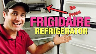 Frigidaire Refrigerator Not Cooling Or Freezing At All | Freon Leak | LFTR2021TF2 | She Done For