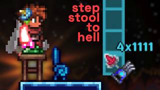 How to send your camera to hell with a Step Stool (Terraria)