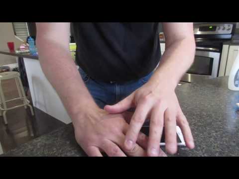 Video: How to remove expanding foam from hands