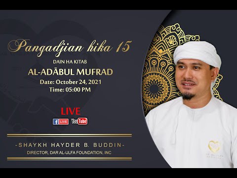 PANGADJIAN HIKA    15  DAIN HA KITAB AL-ADABUL MUFRAD