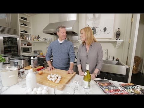 Food — Easy Slow Cooker Mushroom Omelette Recipe