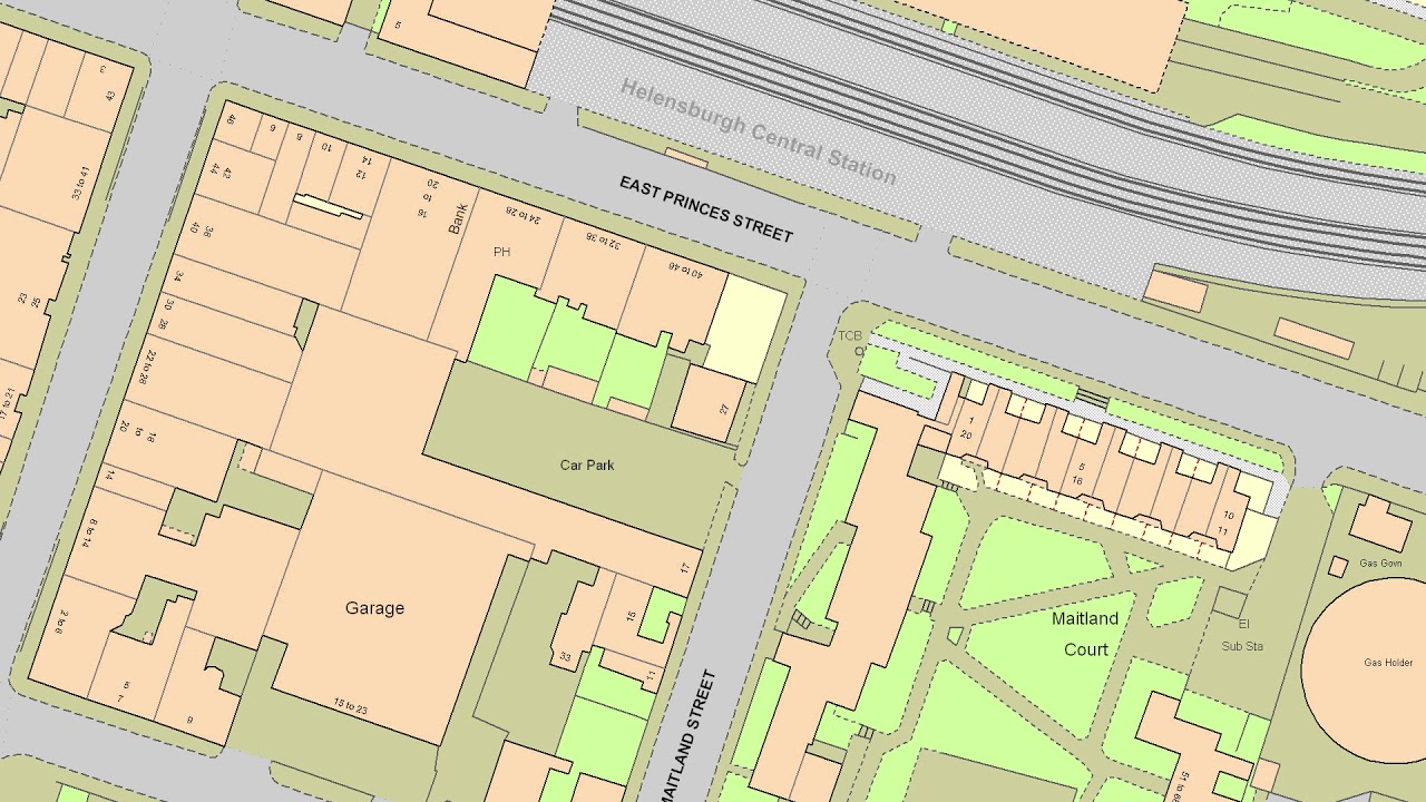 Find out what large and small scale mean on maps