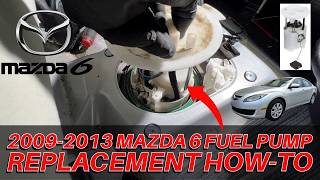 2009-2013 Mazda 6 Fuel Pump Replacement How-To