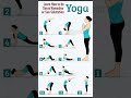 12 Steps Of Surya Namaskar Shorts