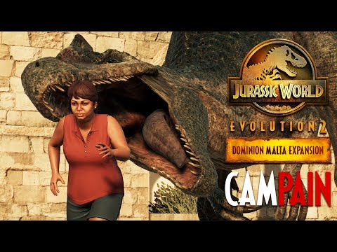 I RAGE QUIT THE CAMPAIGN | Jurassic World Evolution 2 Dominion Malta Expansion Campaign playthrough