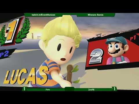 Construct 85 Fons vs ZenPB Smash 4 Singles Bracket