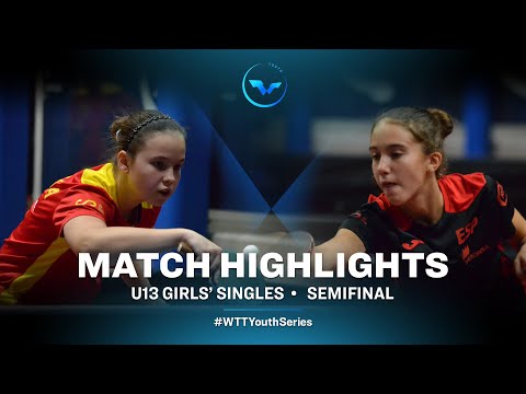 Maria Berzosa vs Julia Martin | WTT Youth Contender Lignano | U13 GS | SF