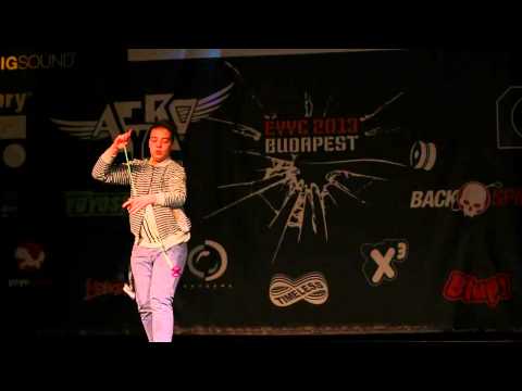 EYYC 2013 Budapest - European Yo-Yo Championship - 1A Qualification Noah Dierna