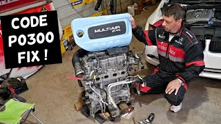 FIX Code P0300 Engine Light Ram Promaster City, Fiat 500X, Fiat Toro