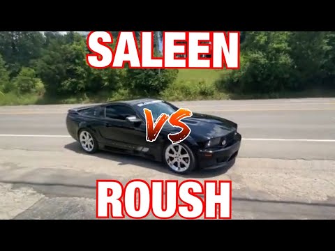 ROUSH Mustang Vs SALEEN Mustang (S281)!