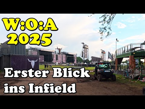 2025 W:O:A Breakfast tent, camping areas and a first look at the infield Wacken Open Air