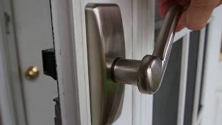 Screen door handle problem - weak spring?