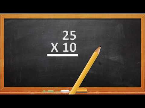 Grade 4: Double Digit Multiplication (How to)