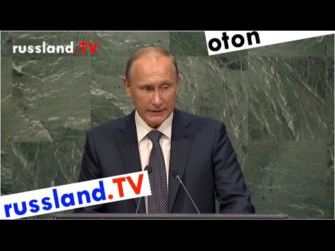 Putin auf deutsch: UNO-Rede zum IS [Video]