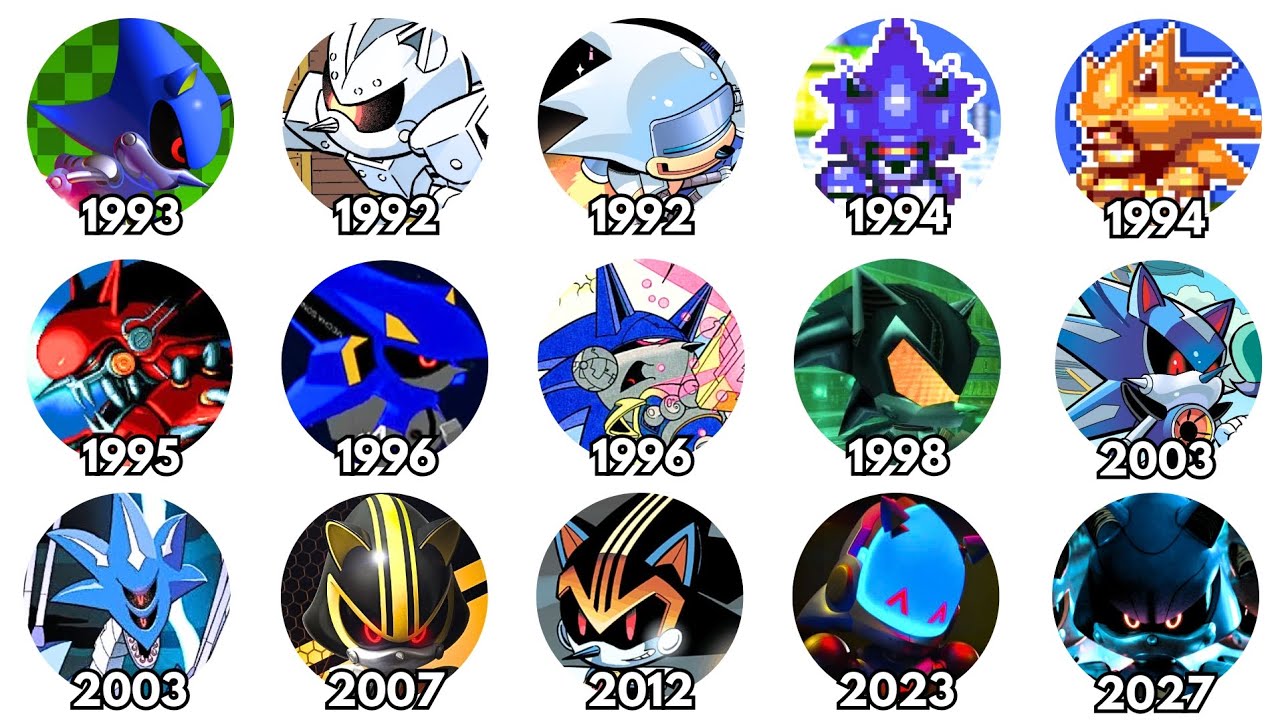 Every Metal Sonic Version & Transformation Explained in 8 Minutes