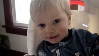 Henry in Highchair
