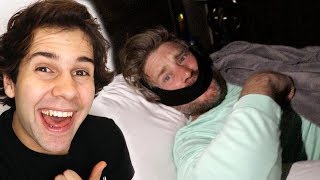 WE DID THIS WHILE HE WAS SLEEPING!! video