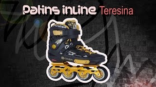 preview picture of video 'TREINANDO  COMO FREAR PATINS INLINE TERESINA'