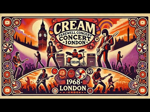 Cream - Farewell Concert - 1968 (Royal Albert Hall London) (4K Restored & audio remastered)