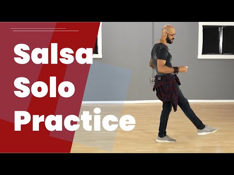 Salsa Solo Practice with Artem