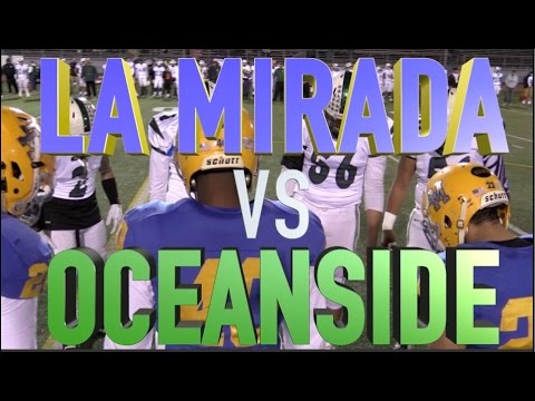 La Mirada vs Oceanside - CIF State SoCal Regional Division III-AA Championship : UTR Highlight Mix