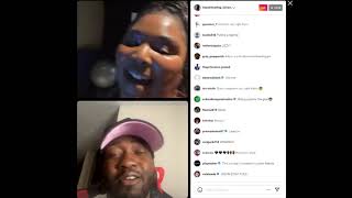 Jidion *SINGS* to LIZZO live on IG (SHE WANTS HIM)
