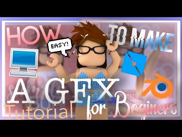 How To Do Gfx - how i make roblox gfx blender updated tutorial