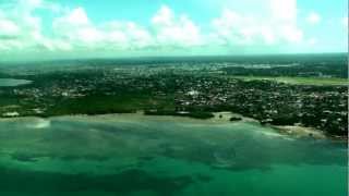 preview picture of video 'Take off in Dar es Salaam and Landing in Zanzibar'