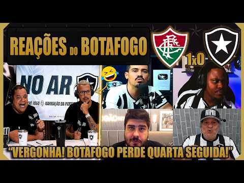 REAÇÕES BOTAFOGUENSES - FLUMINENSE 1x0 BOTAFOGO - BRASILEIRÃO 2026 - VAMOS RIR DO BOTAFOGO!