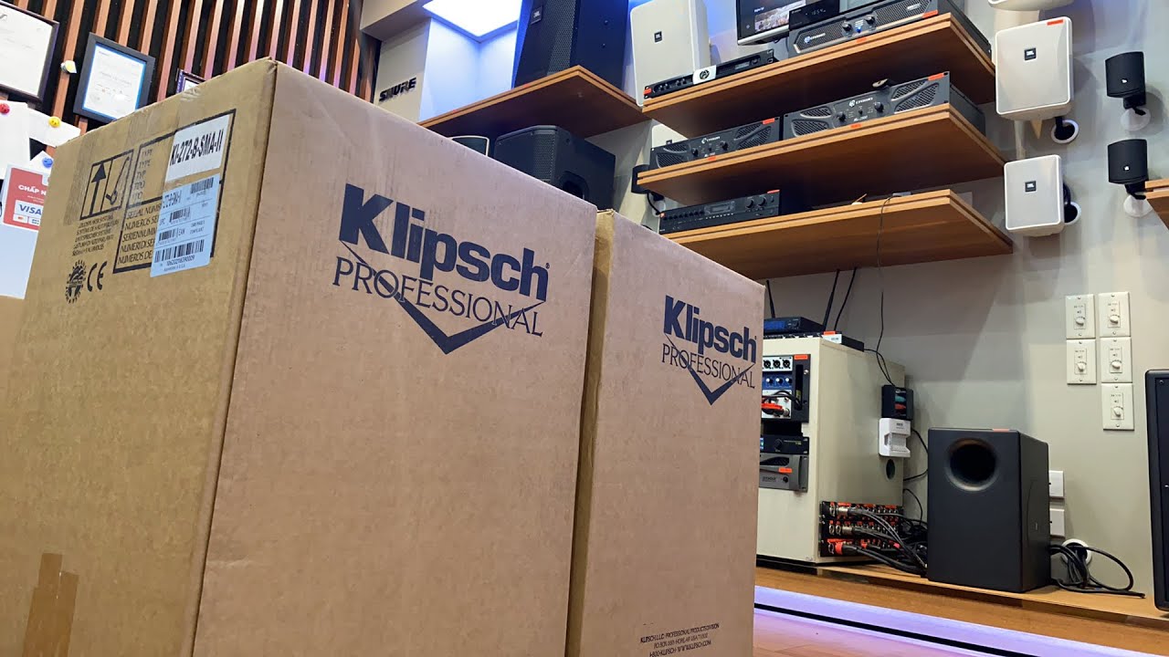 Loa subwoofer Klipsch KI-115 SMA II chính hãng - Video