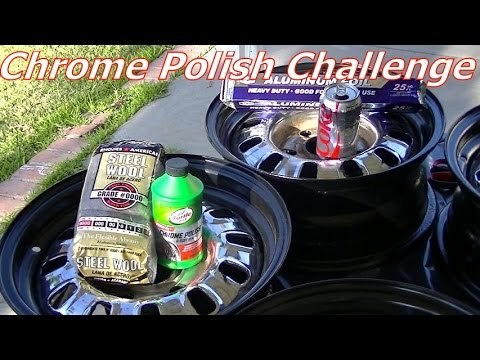 Chrome Rust Removal & Polish- Coke vs. Turtle Wax Mustang Connection