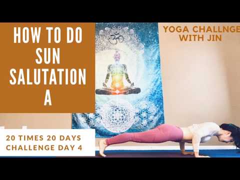 The Best Whole Body Movement! - 20 Sun Salutation Challenge Day 5(how to do each poses?)
