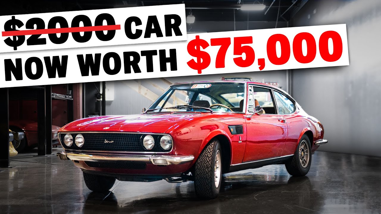 Watch video $2000 Car, now worth $75,000: 1972 Fiat Dino Coupe | The Appraiser Now $2000 Car, now worth $75,000: 1972 Fiat Dino Coupe | The Appraiser