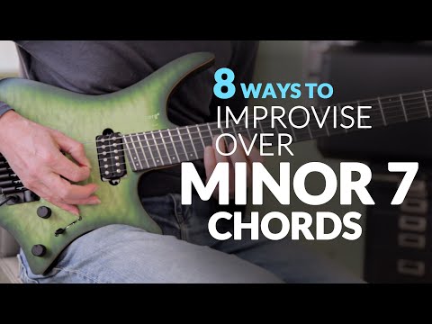 8 WAYS to improvise over MINOR 7 chords