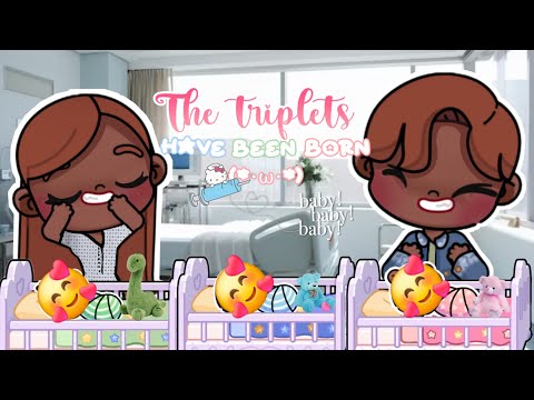 Avatar World 🌎 || The triplets have been born!🥹💞 || *EMOTIONAL* || *voiced* 🎤 || The Starlight fam 💫