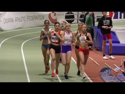 800m [Ž], I. skupina, Anamarija Petters - Dvoransko PH za mlađe seniore i seniorke 2020