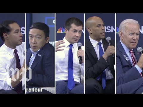 銃フォーラムでは、2020年の民主党は、ライセンスシステムのための呼び出しを増幅する (At gun forum, 2020 Democrats amp up calls for licensing system)