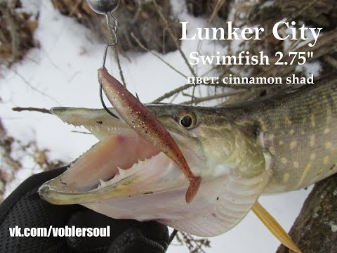 Мягкая приманка Lunker City Swimfish 2.75-207 Chartreuse Shad купить по  цене 313₽