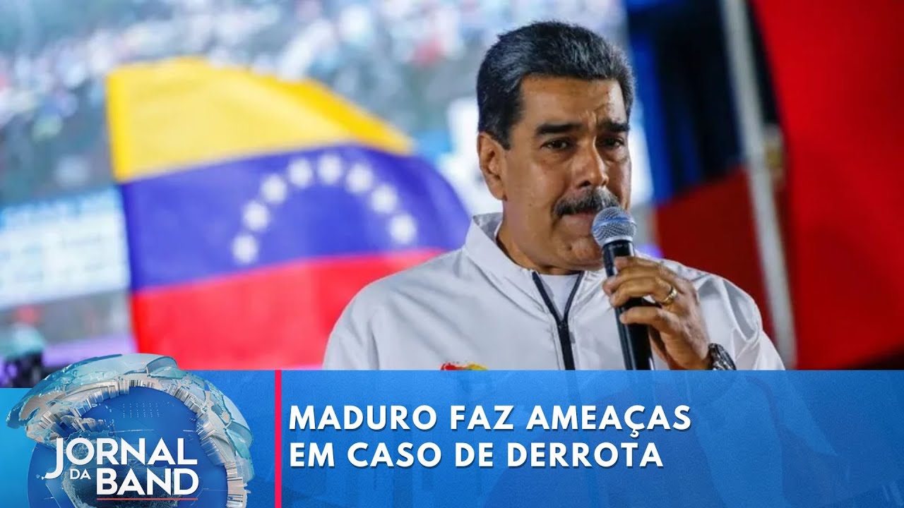 Maduro fala em banho de sangue em caso de derrota na Venezuela | Jornal da Band