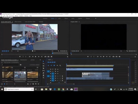 How to Create a News Package using Adobe Premier-Haley Potter