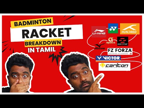 How to choose a perfect badminton racket in tamil | Badminton |
