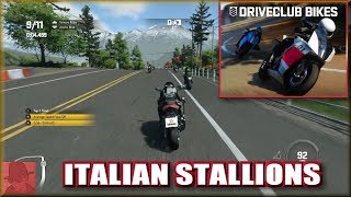 DriveClub - Bikes - Italian Stallions - with Commentary !!