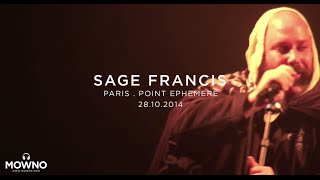 SAGE FRANCIS - Live in Paris