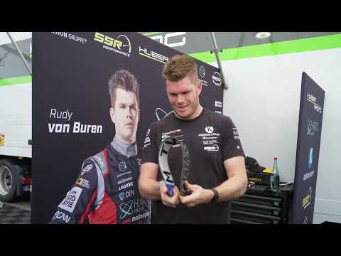 3D Kennzeichen Klett-Test mit Laurin Heinrich, Rudy van Buren & Morris Schuring (Huber Racing)