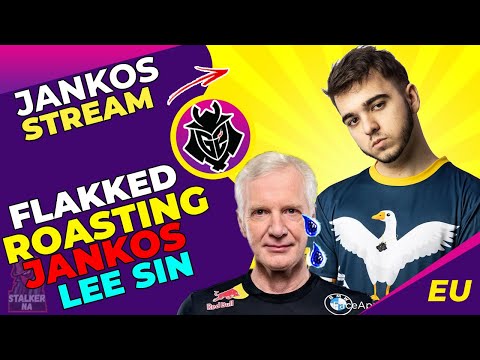 G2 Flakked ROASTING G2 Jankos Lee Sin 😈