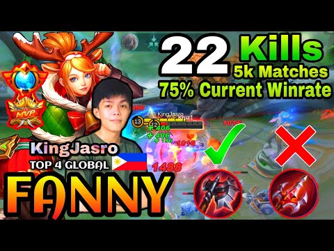 Fanny Insane Tower Dive Freestyle Montage |Fanny Gameplay||Top Global||Best Build| By:KingJasro-MLBB