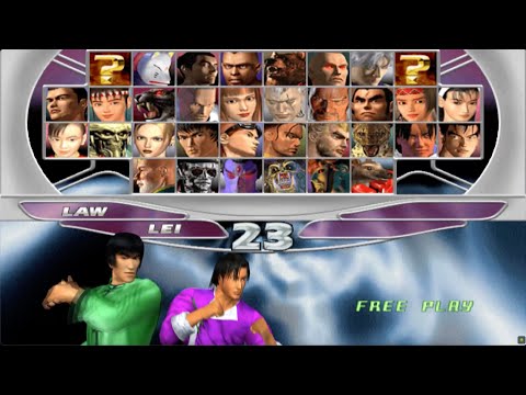 Lei/Forest Law Arcade Playthrough (Tekken Tag Tournament on PCSX2 v1.6.0)